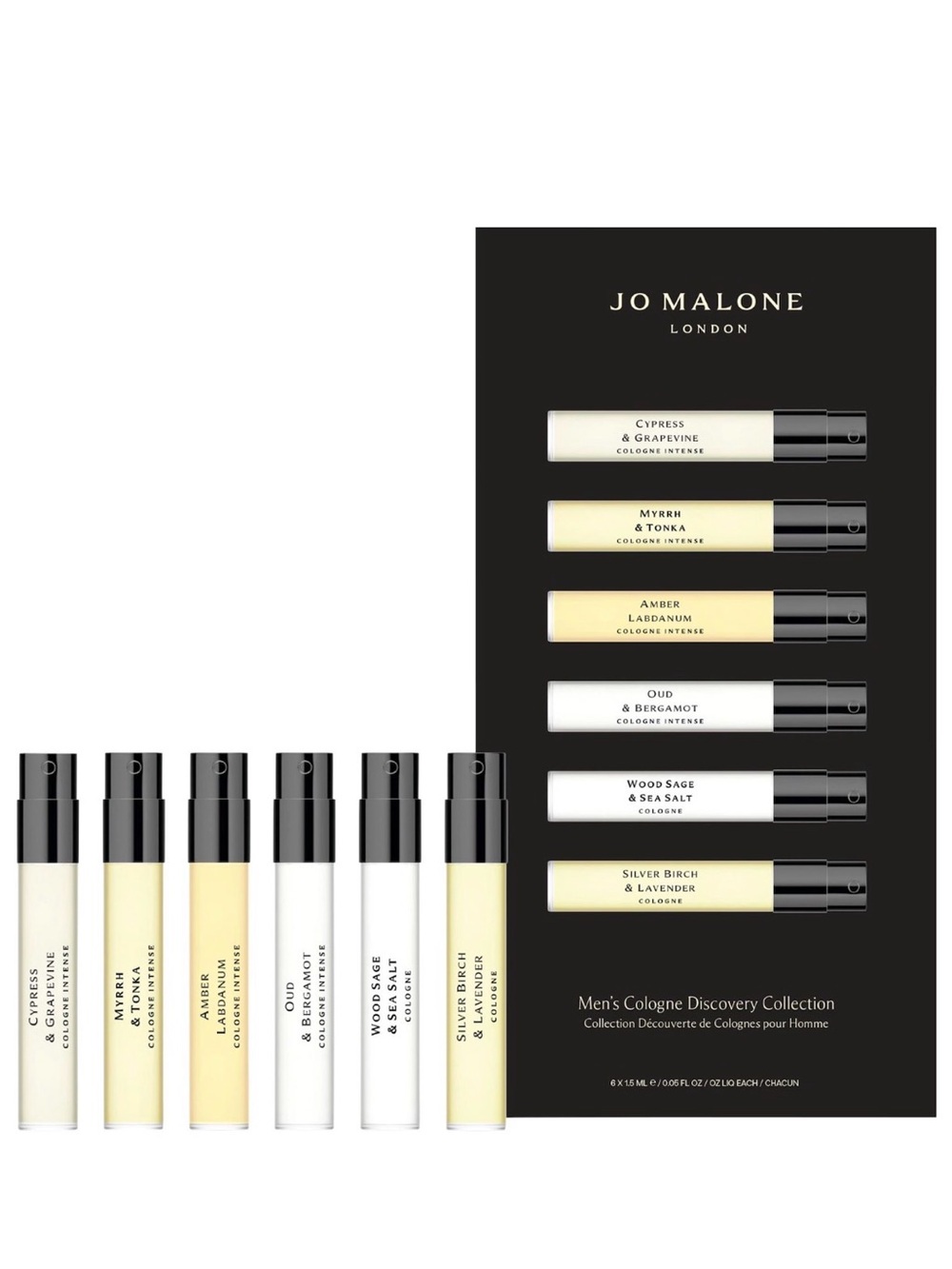 Jo Malone Discovery Collection 6 X 1.5 ML Vials NIB
